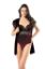 Picture of Velvet Robe with Inner Body Suit - Maroon