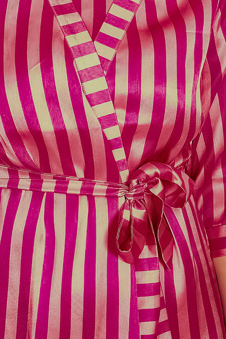 Picture of Neon Striped Robe