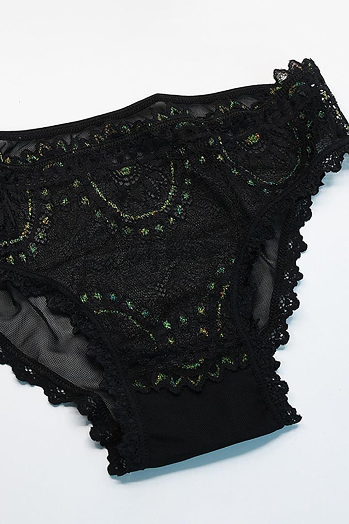 Picture of Lace Underwear - Black