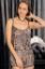 Picture of Leopard Printed Shorts Suit - Black Leopard