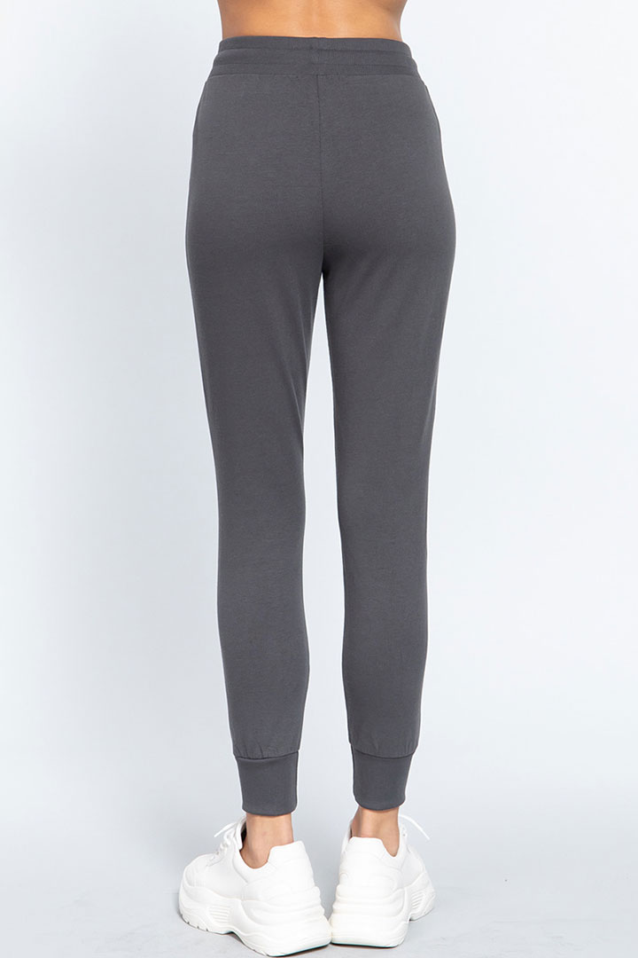 Picture of Waistband long sweatpants - Charcoal
