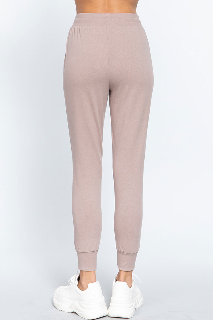 Picture of Waistband long sweatpants - Pale Mauve