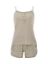 Picture of Set of Sleeveless Top with Shorts - Beige