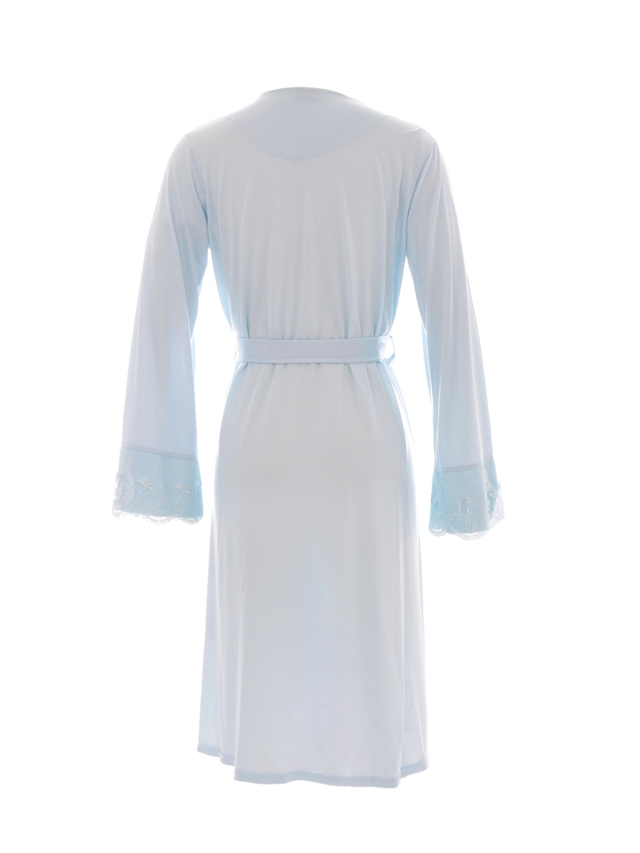 Picture of Lace  Deep Robe - Turquoise