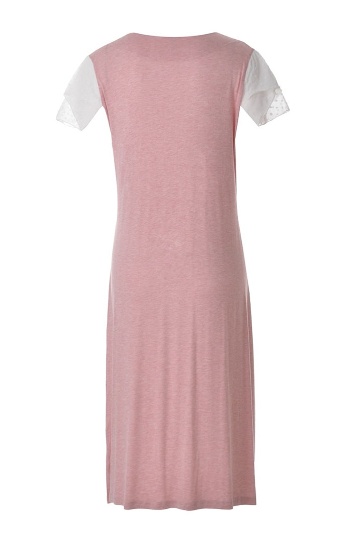 Picture of Mid Length Night Gown - Pink