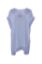 Picture of V-neck hollow crochet beach cover-up dress - Sky Blue