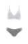 Picture of Two-Piece swim wear set - Black & White