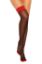 Picture of Cuban Foot Thigh Hi -  Red & Black