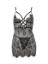 Picture of Lace Baby Doll with G-String -  Black