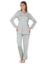 Picture of Long Sleeves Pajama Set -  Greyish Green