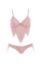 Picture of Lace Bralette With Underwire Cups - Pink