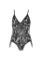 Picture of Lace teddy with adjustable straps - Black