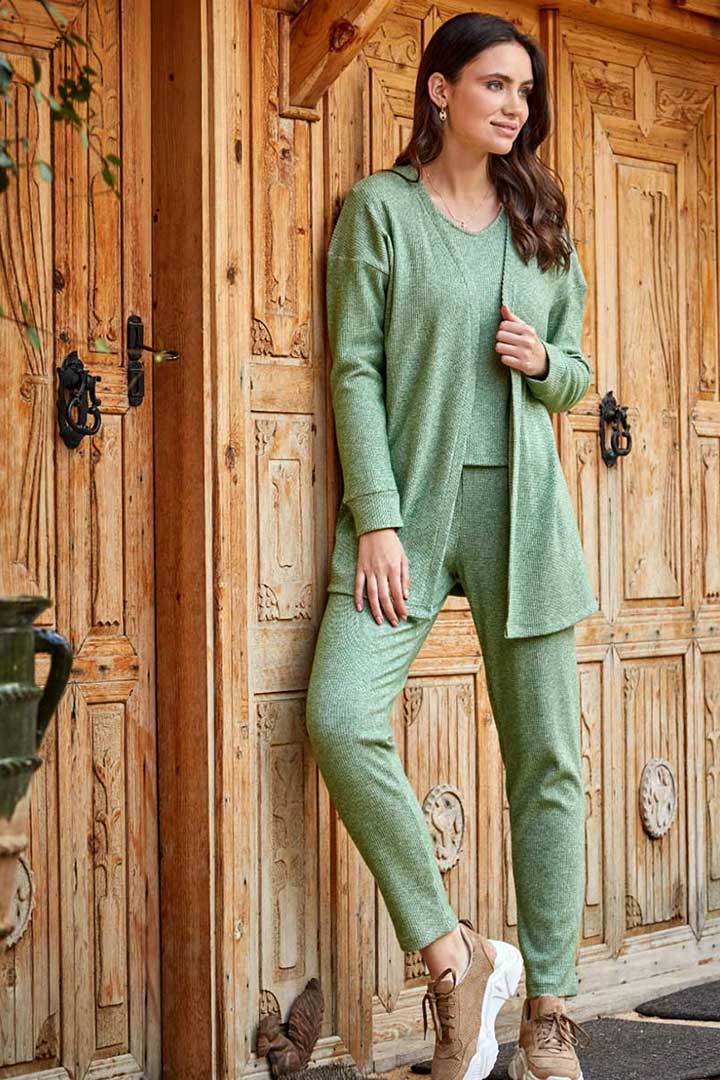 Picture of 3 Pcs Set of Pajama - Pear Green