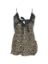 Picture of Leopard Print Chemise -  Black