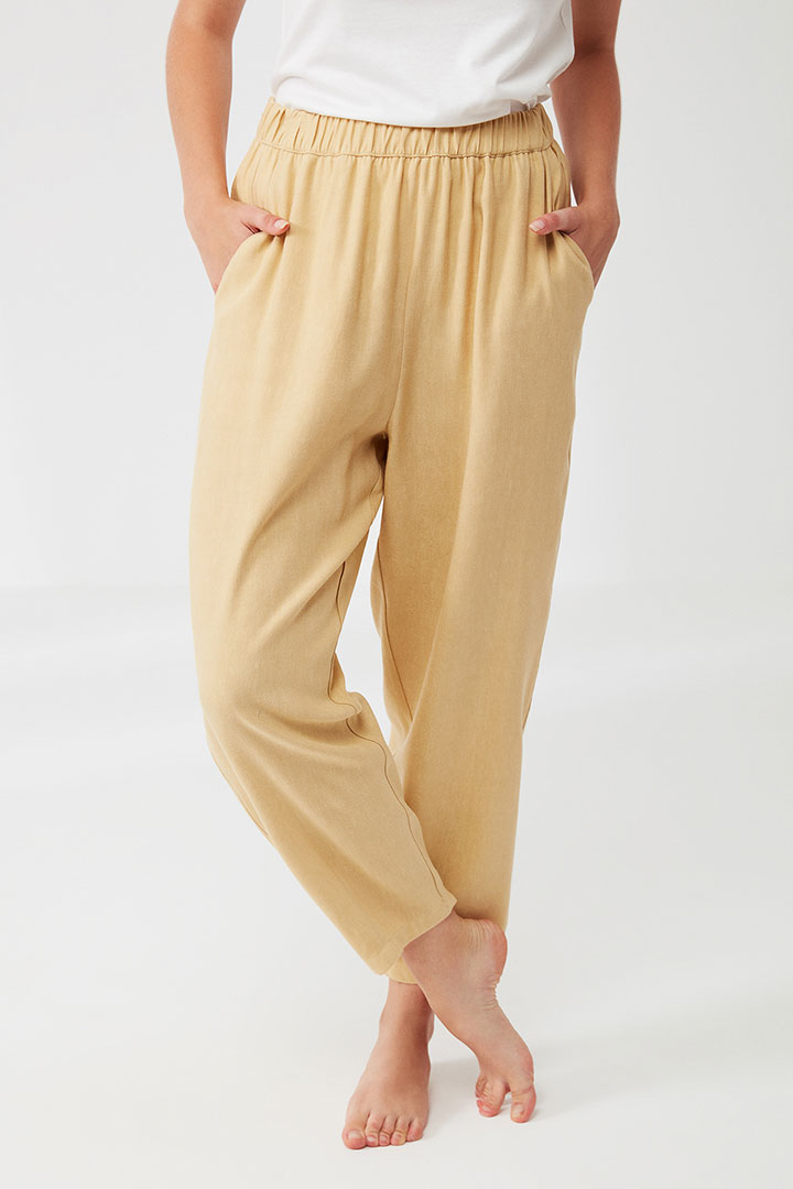 Picture of Comfortlux Soft Trousers - Yellow Sand