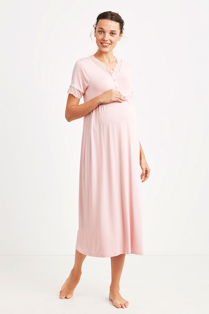 Picture of Maternity Dress - Pink