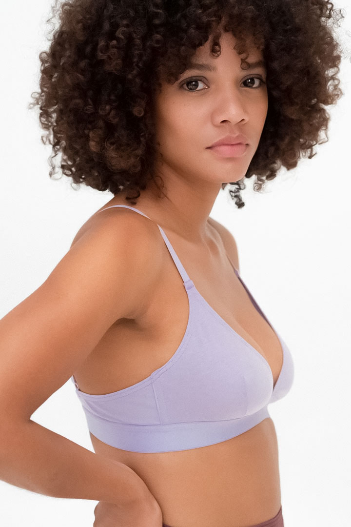 Picture of Triangle Bra - Lilac