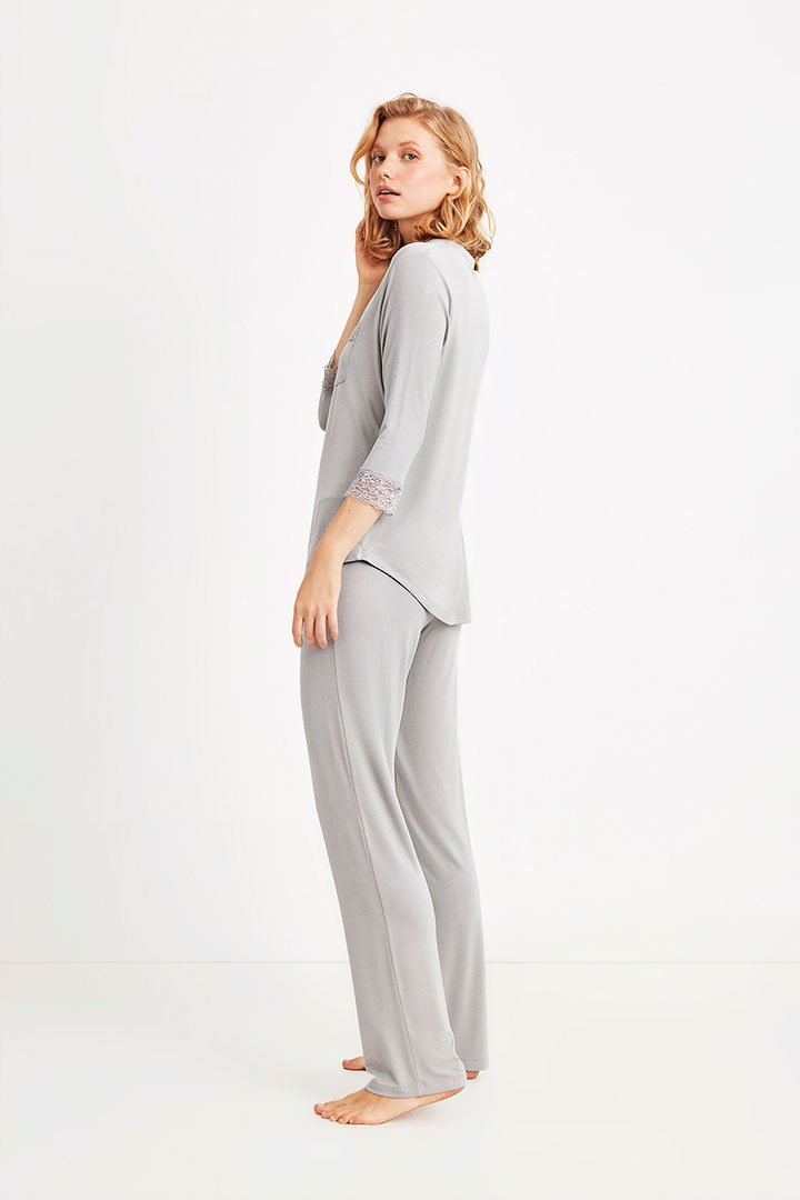 صورة Pajama Set - Grey