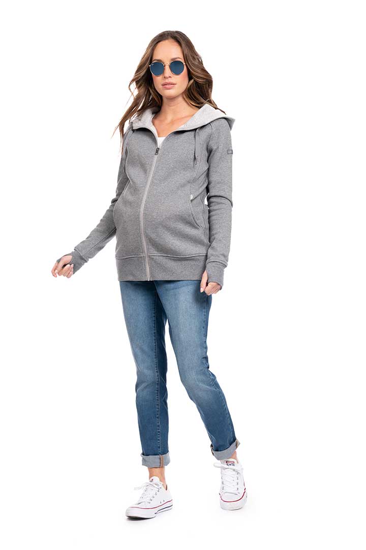 Picture of Conor 3-IN-1 Active Hoodie - Marl Grey