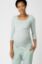 Picture of Wynona Pack: Cotton Nursing Tops - Sage/White
