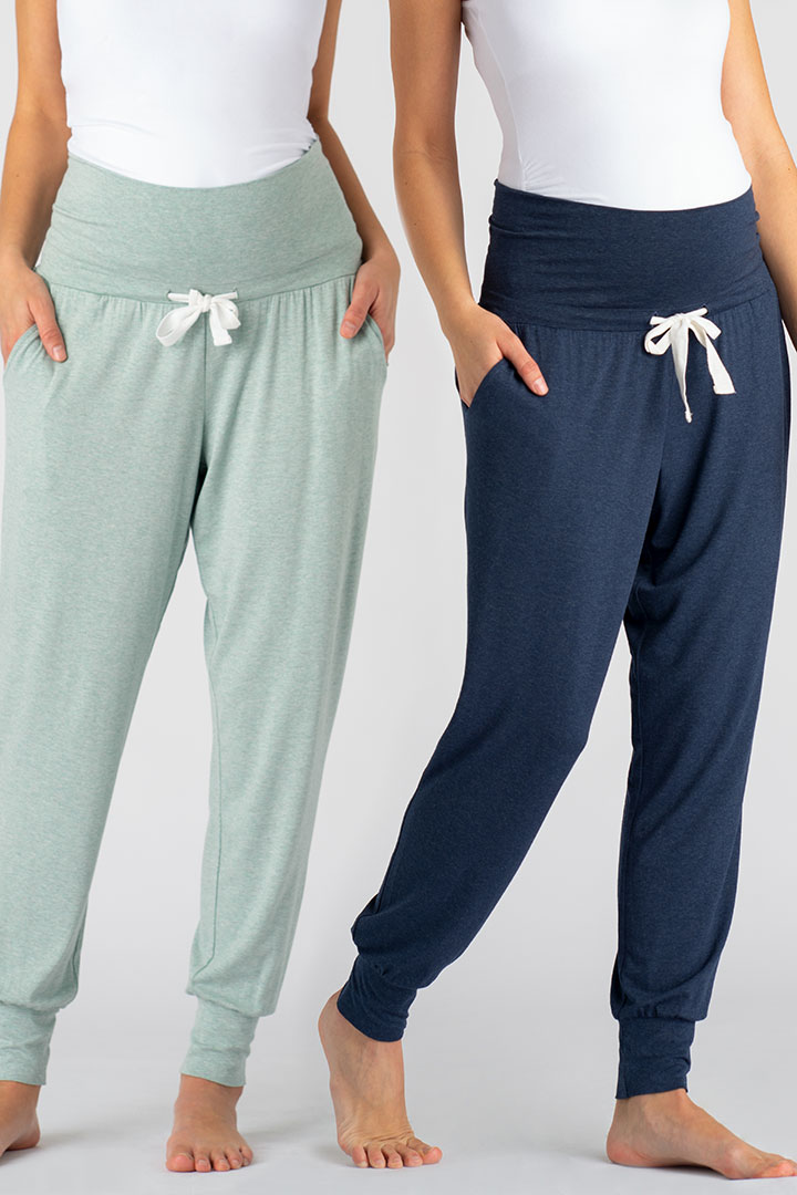 Picture of Tiana Pack: 2 Pajama Bottoms - Navy/Sage