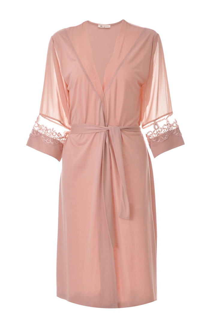 Picture of Robe with Inner Slip - Pink