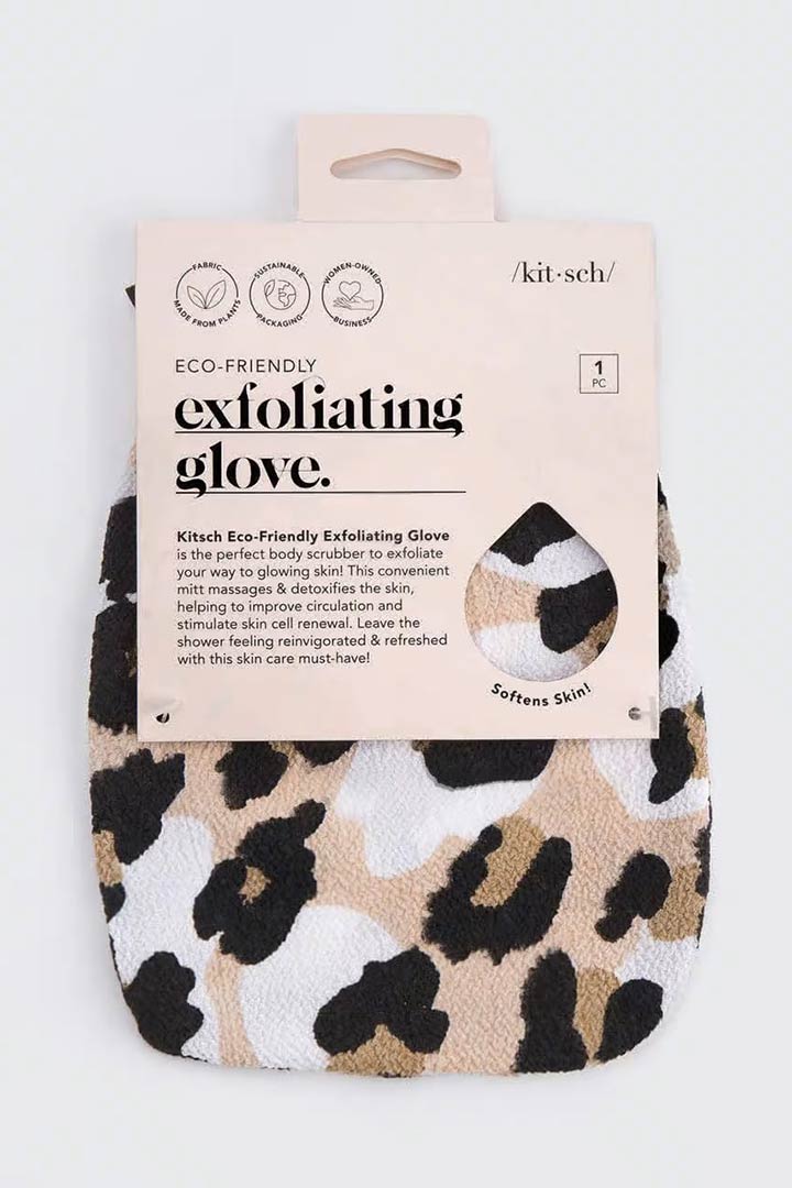 Picture of Exfoliating Body Glove - Leopard