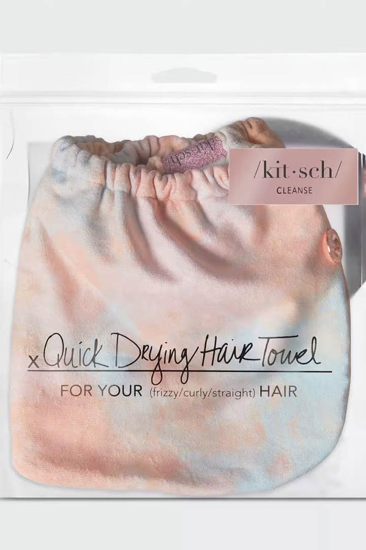 Picture of Microfiber Hair Towel - Sunset Tie Dye