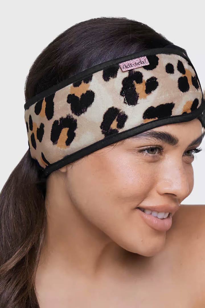 Picture of Microfiber Spa Headband - Leopard