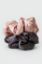 Picture of The Satin Pillow Scrunchies 2 pcs Set - Blush/Charcoal
