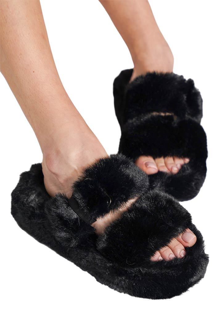 Picture of Bilateral Slippers - Black