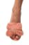 Picture of Bowknot Plush Slippers - Coral Pink