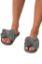 Picture of Bowknot Plush Slippers - Grey