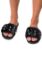 Picture of Pearl Plush Slippers - Black