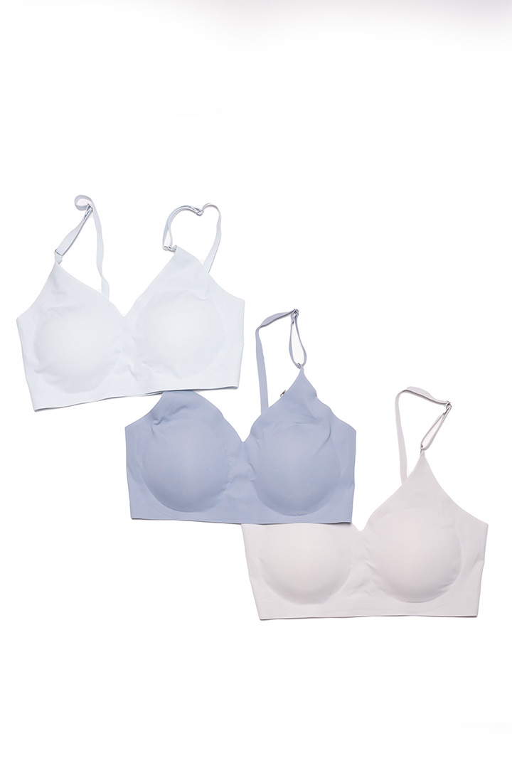 Picture of Pack of 3 Seamless Sports Bra - Mixed