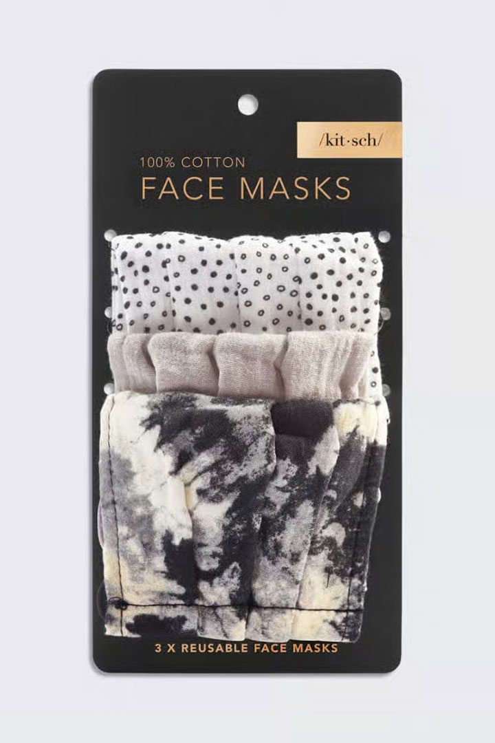 Picture of Cotton Face Mask 3pc Set - Neutral
