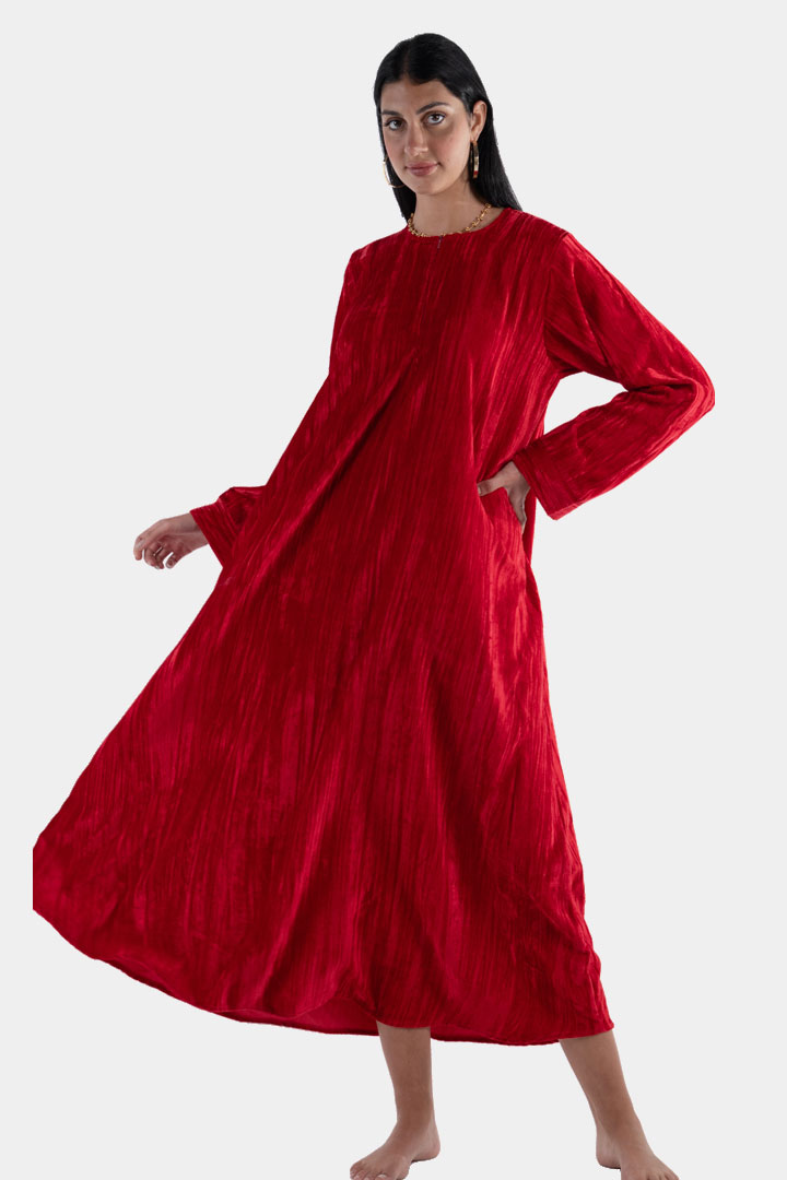 Picture of Velvet Red Long Sleeve