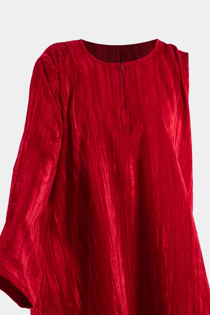 Picture of Velvet Red One Sleeve