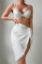Picture of Solid Padded Three Piece Set - White