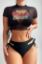 Picture of Three-Piece Padded Swimsuit - Black