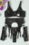 Picture of Pu Three-Piece Lingerie Set