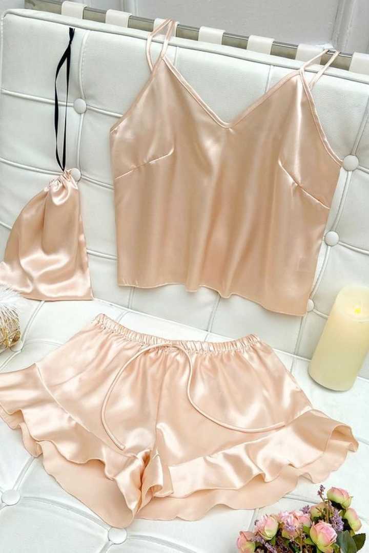 Picture of Satin Shorts Set
