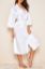 صورة Bride Satin Robe - White